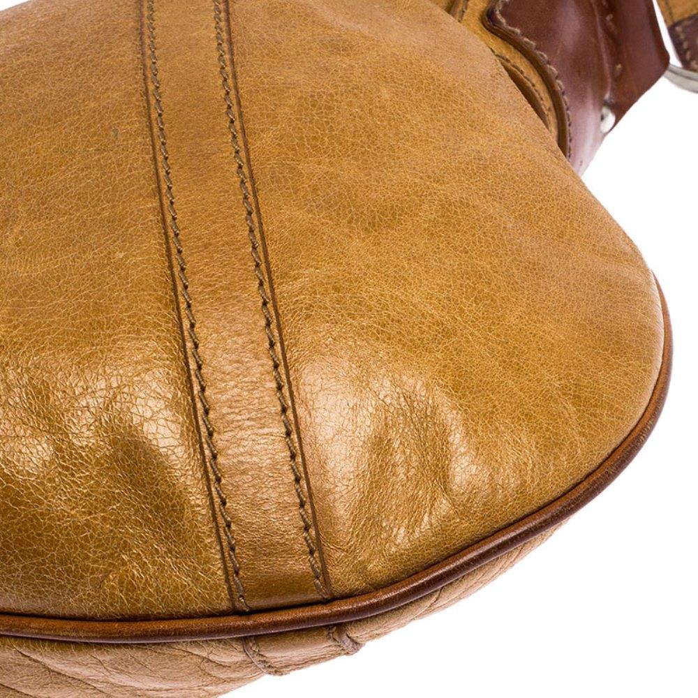 Women's Dolce & Gabbana Tan/Brown Leather Shoulder Bag