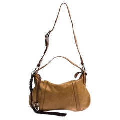 Used Dolce & Gabbana Tan/Brown Leather Shoulder Bag