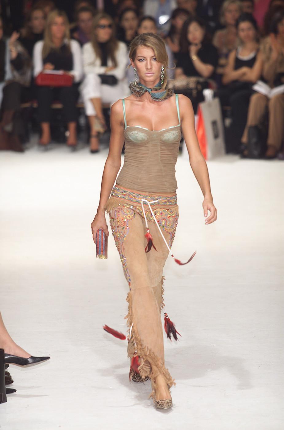 leather fringe pants