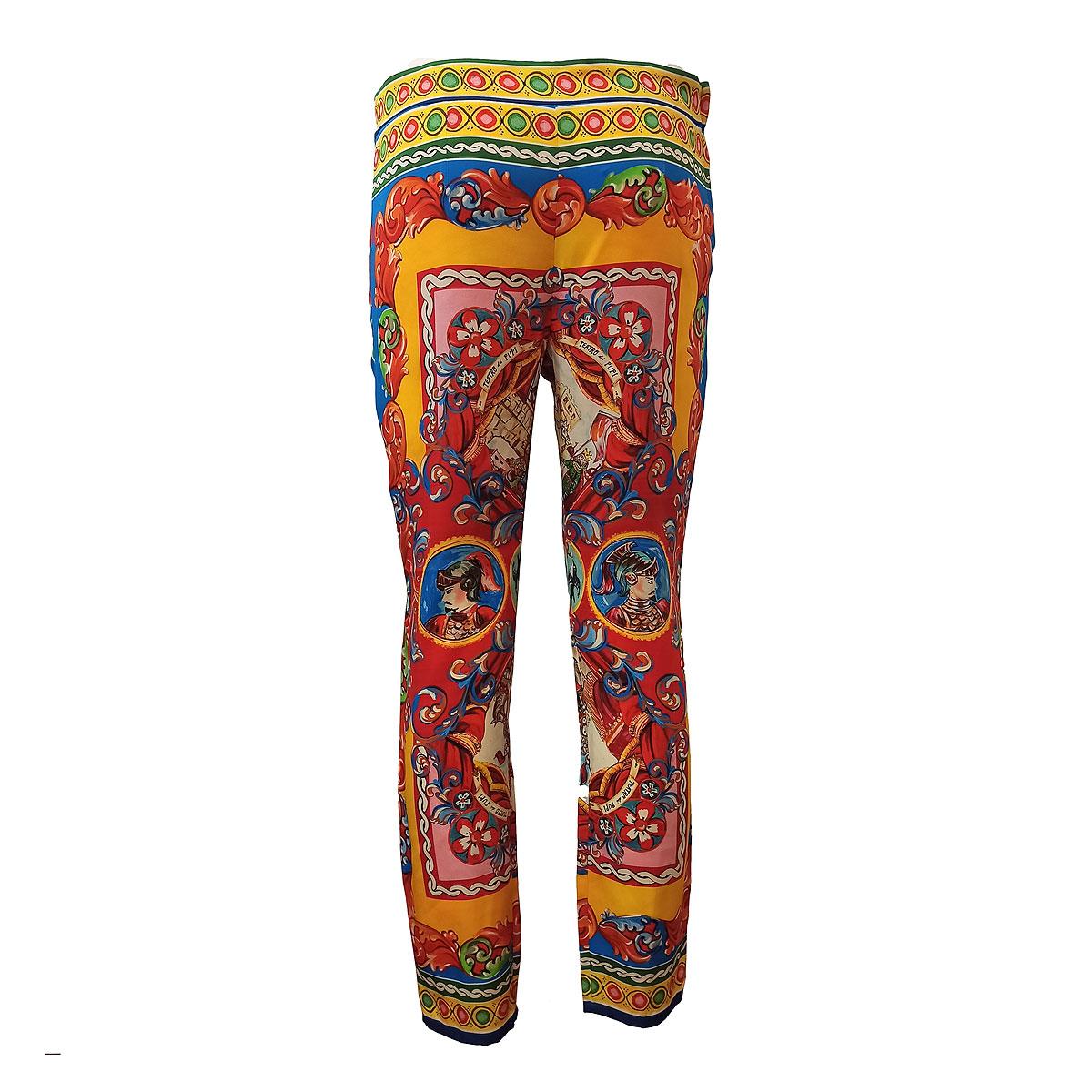 Fantastic and iconic pants by Dolce & Gabbana
Silk
