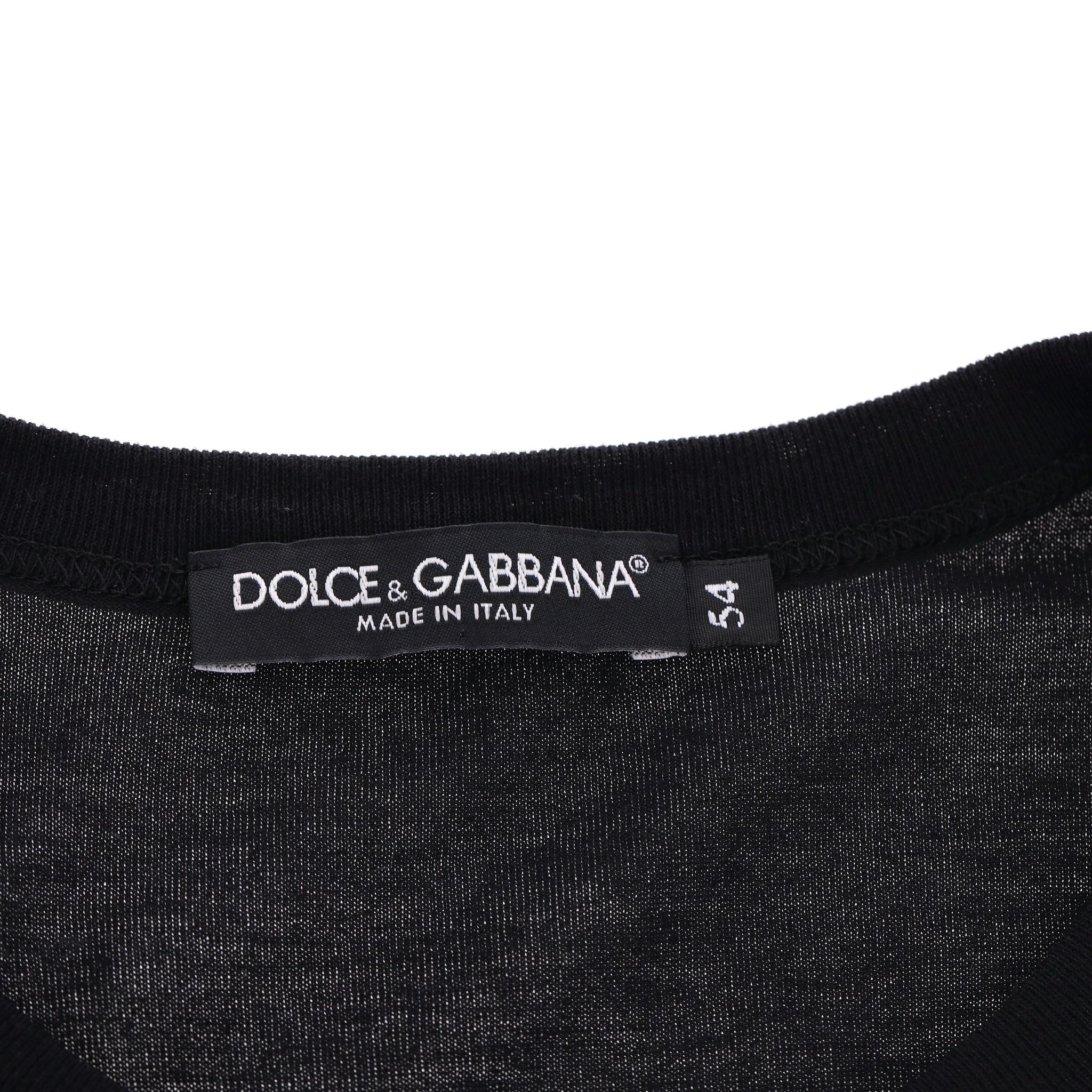 Women's Dolce & Gabbana 'The Godfather' Cotton T-Shirt For Sale