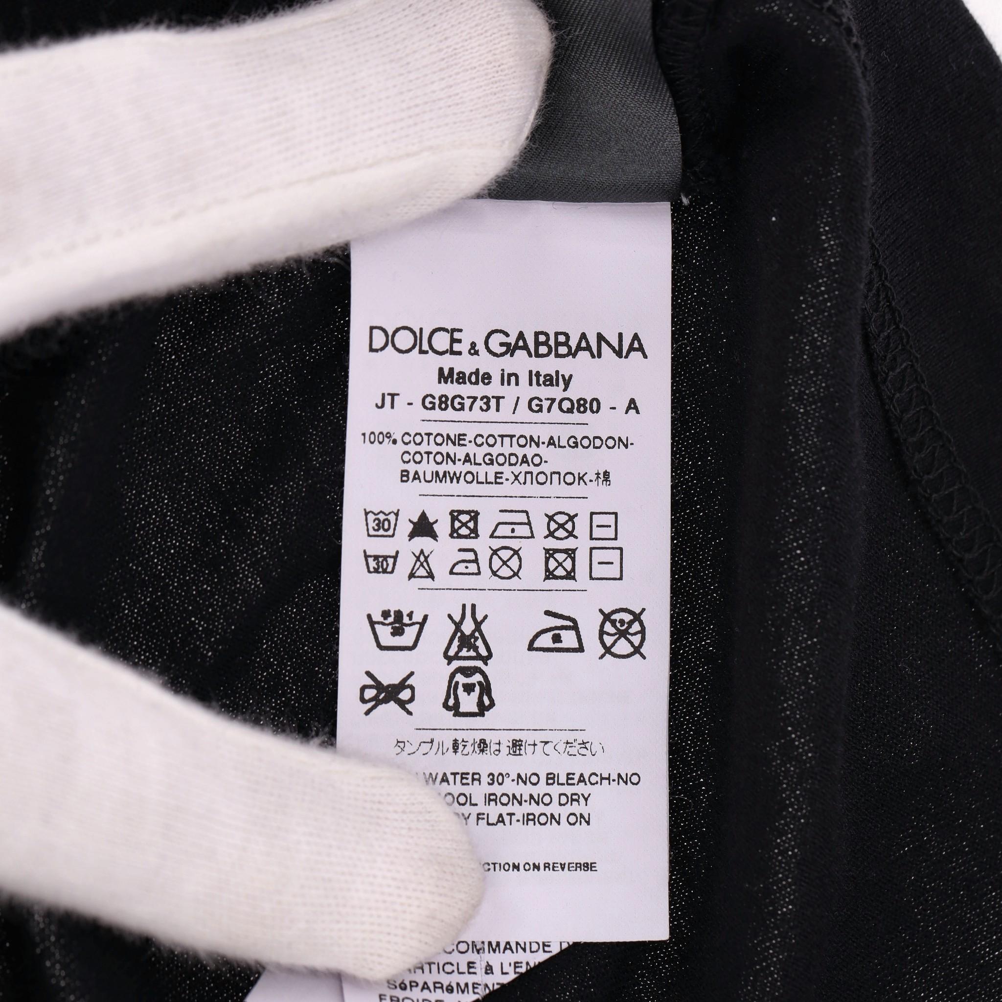 Dolce & Gabbana 'The Godfather' Cotton T-Shirt For Sale 1