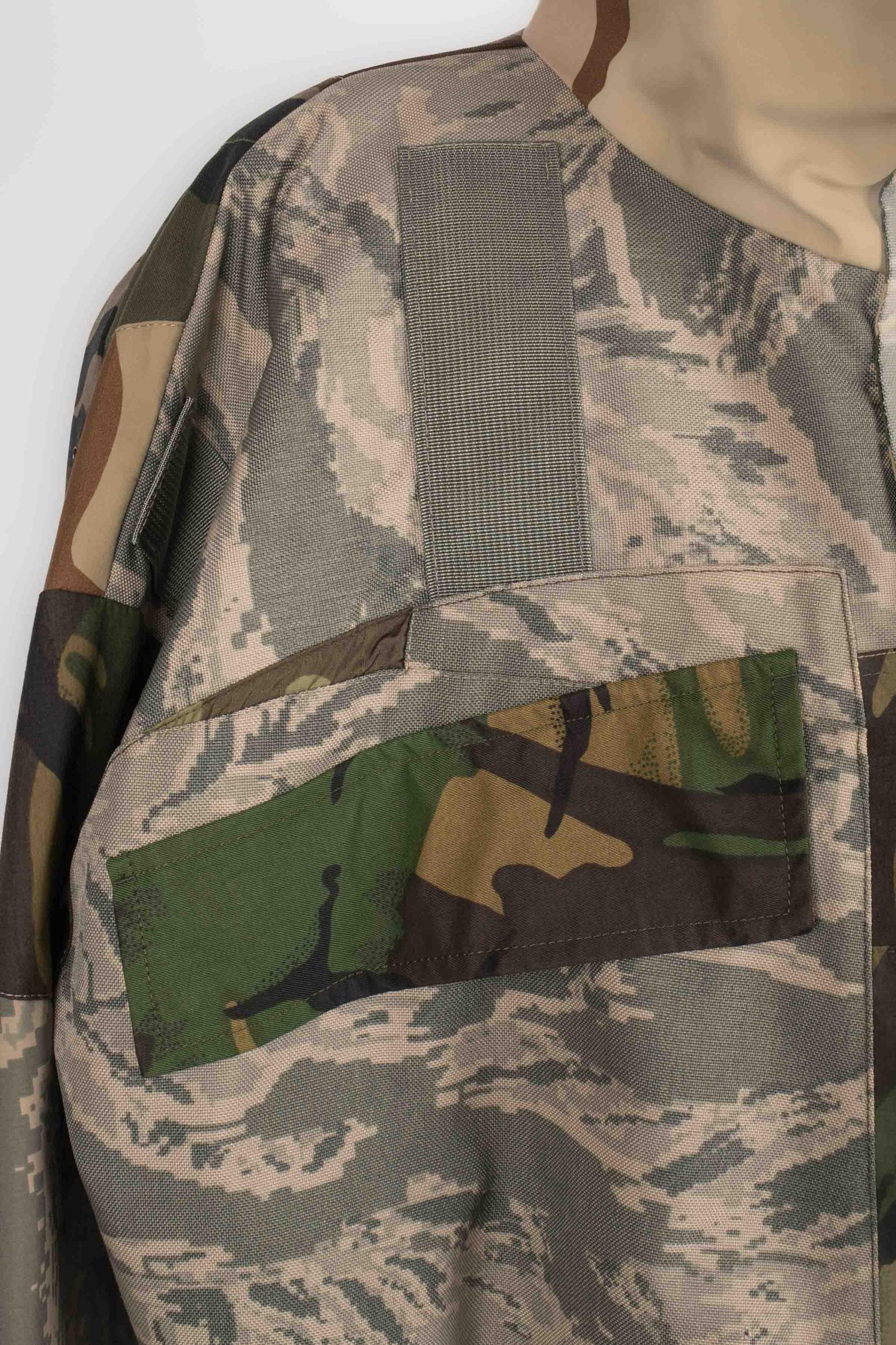 Dolce & Gabbana Parka pour hommes à trois camouflages en vente 4