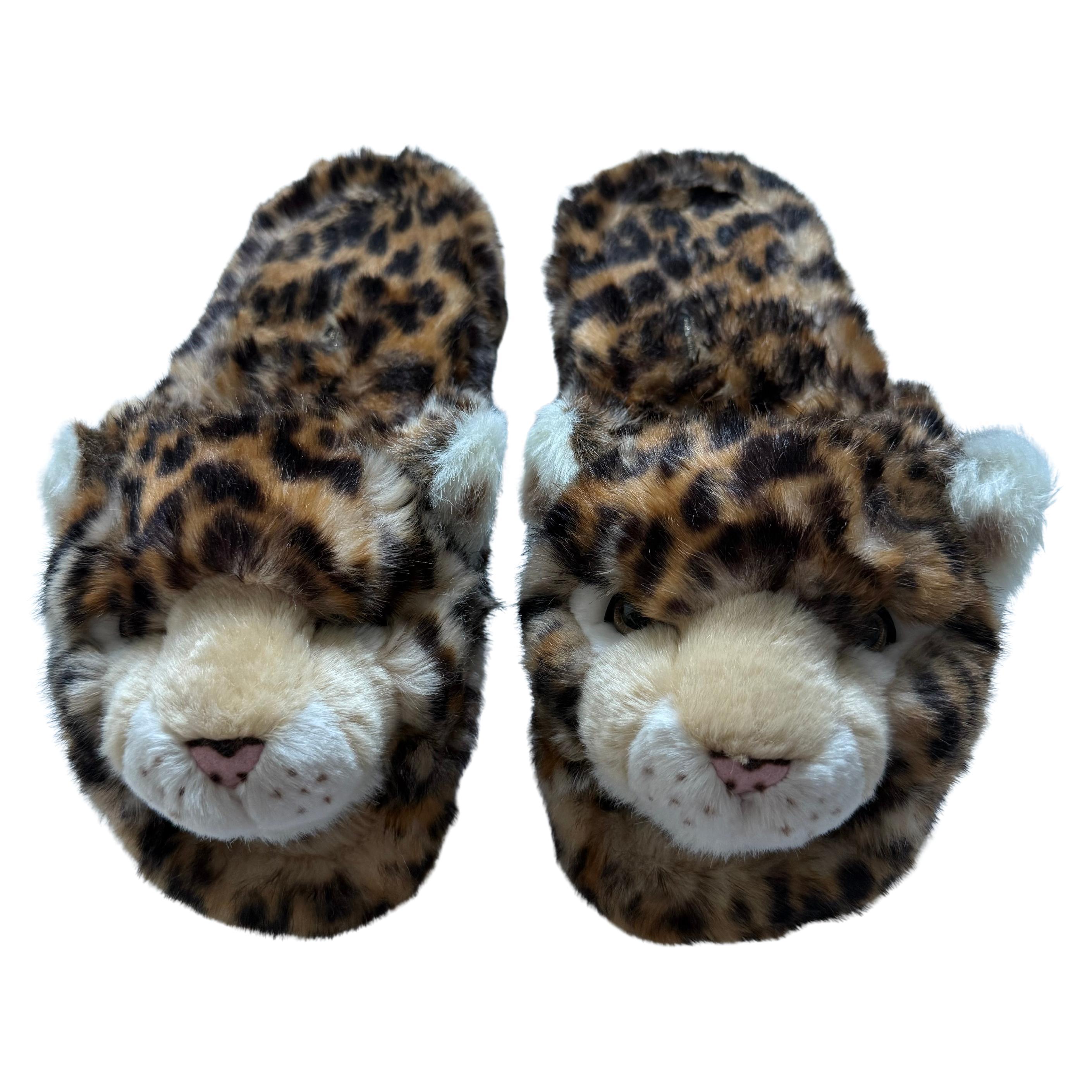 Nero Dolce & Gabbana Tiger Shoes Slides 39 in vendita