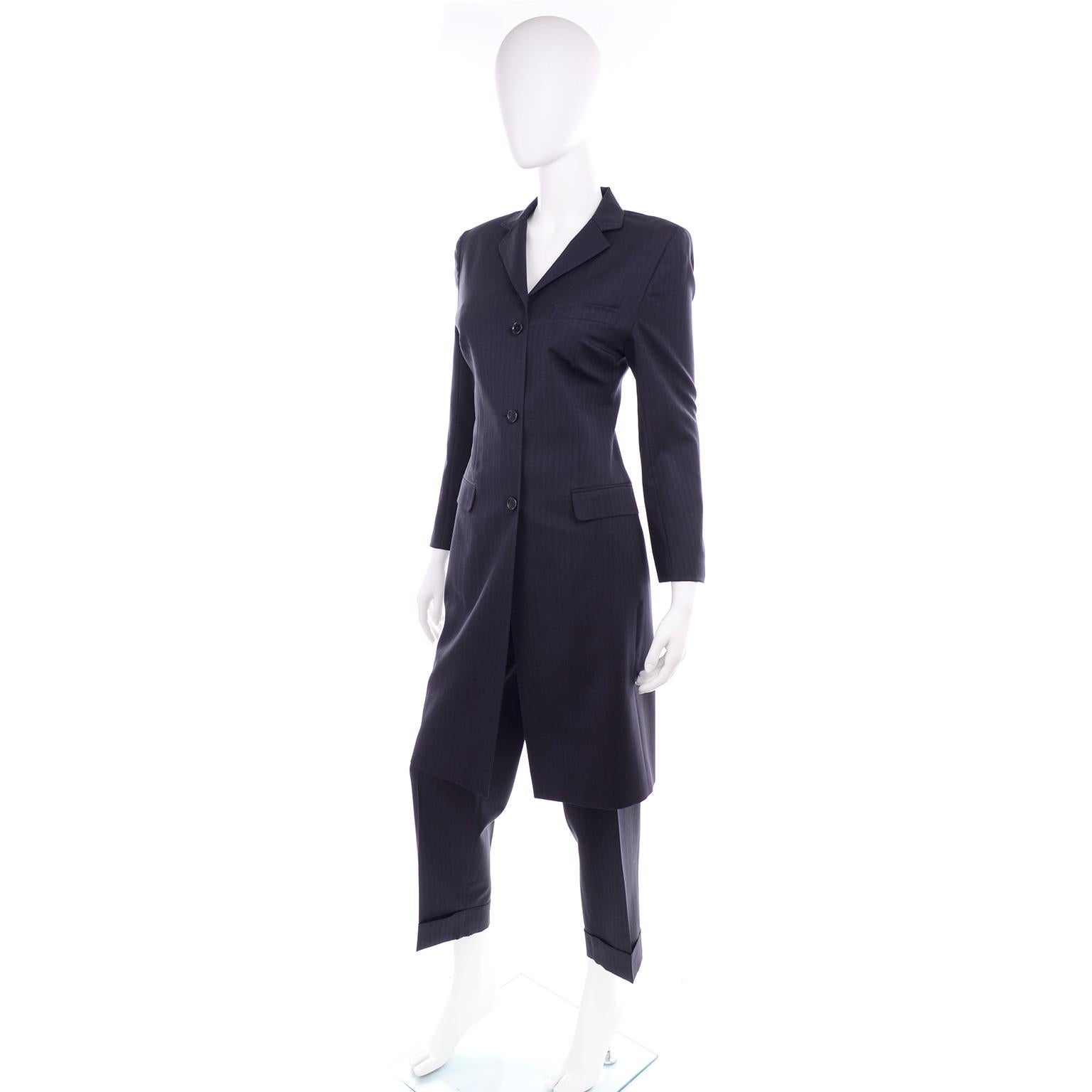 pinstripe tailcoat