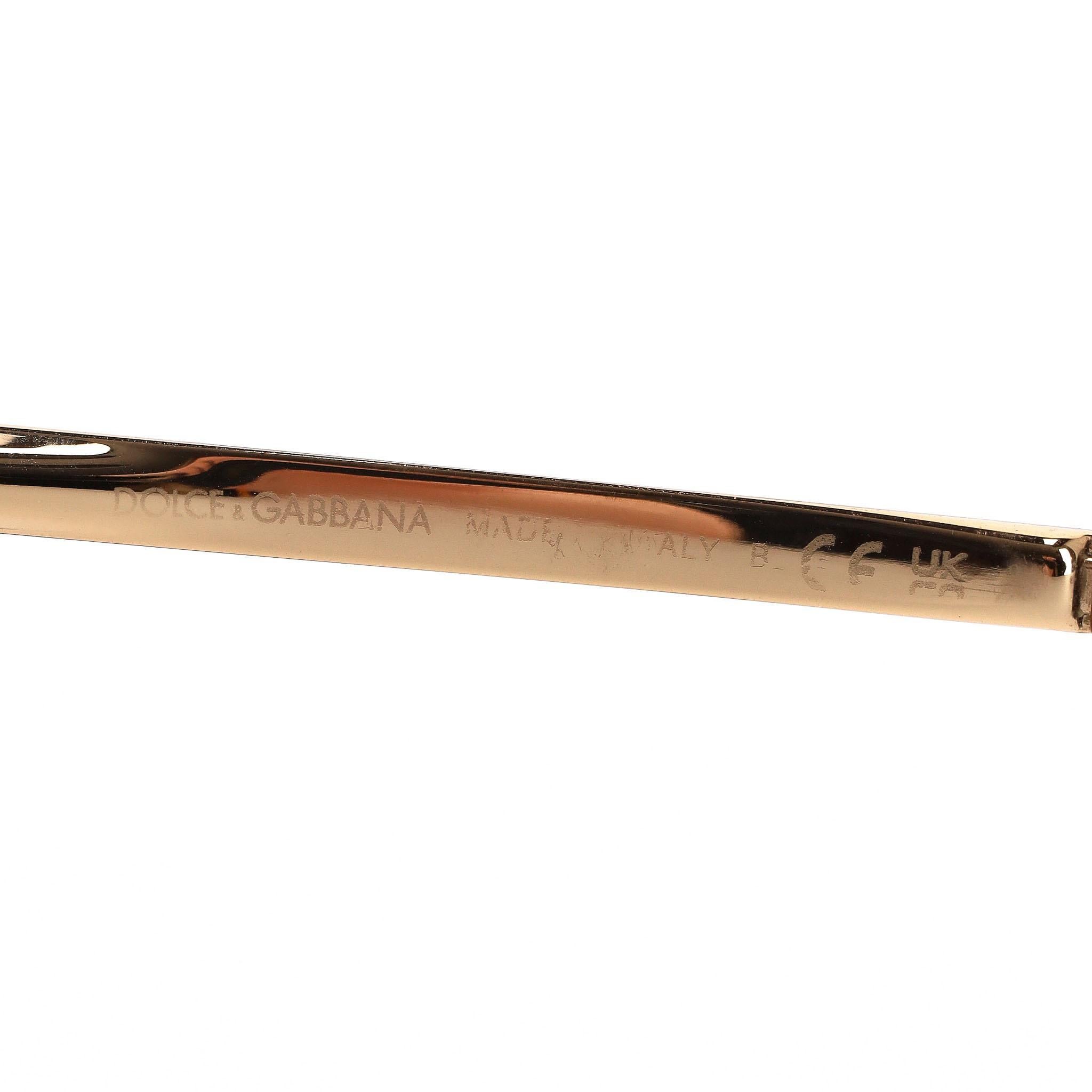 Women's Dolce & Gabbana Tortoise Round Sunglasses For Sale