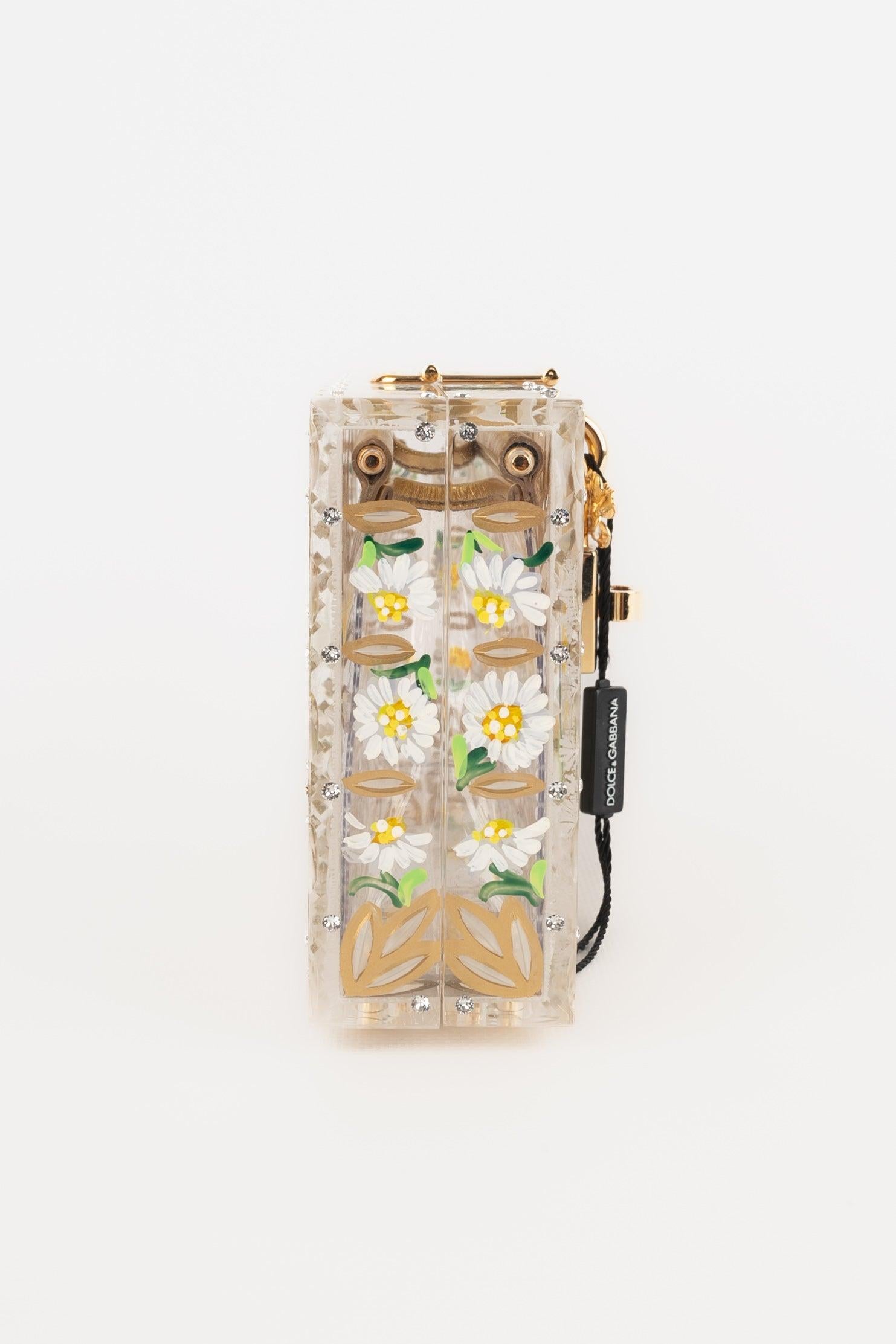 Dolce & Gabbana Transparent Lucite Purse For Sale 6