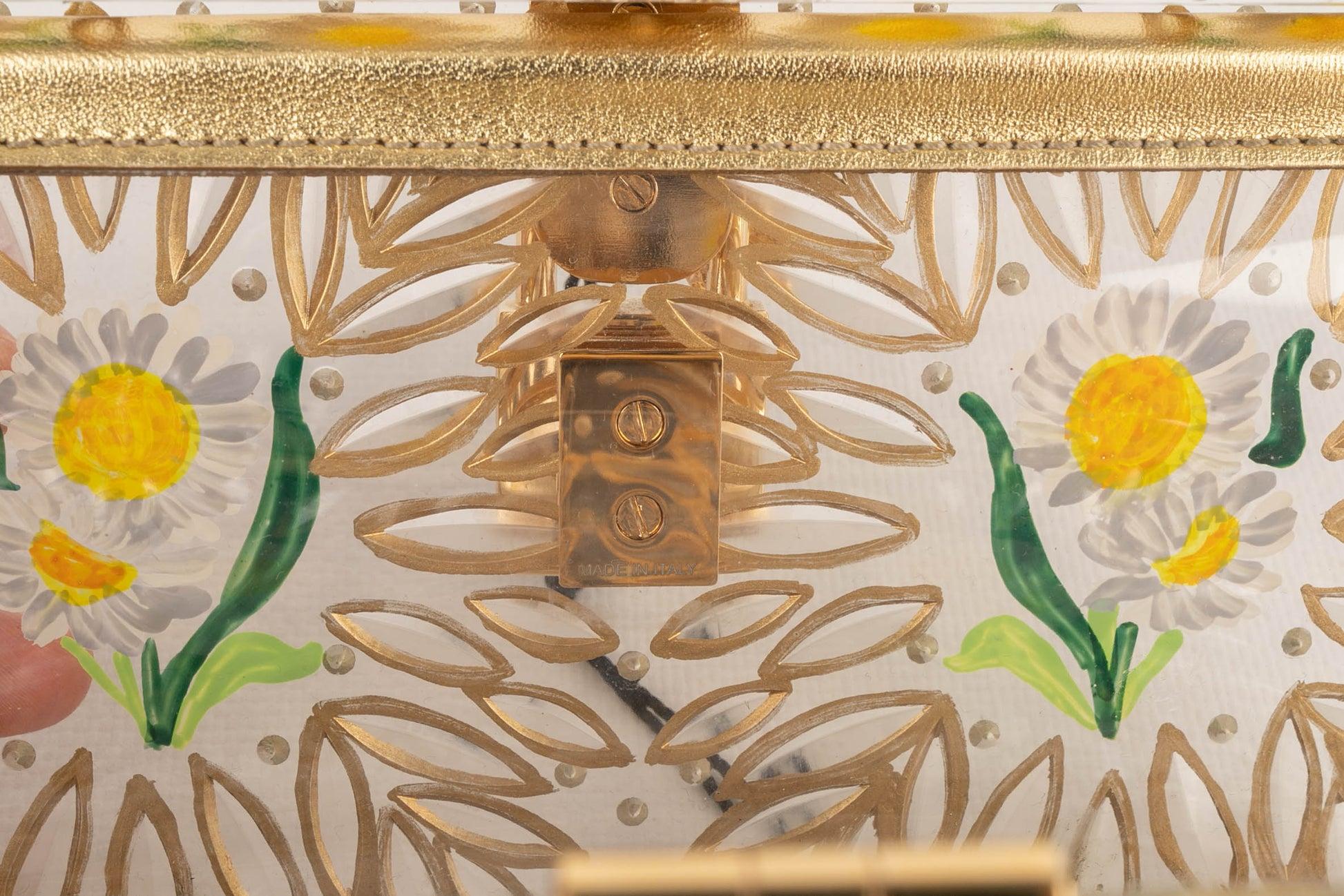 Dolce & Gabbana Transparent Lucite Purse For Sale 3