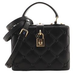 Dolce & Gabbana Treasure Box Bag Quilted Leather Small