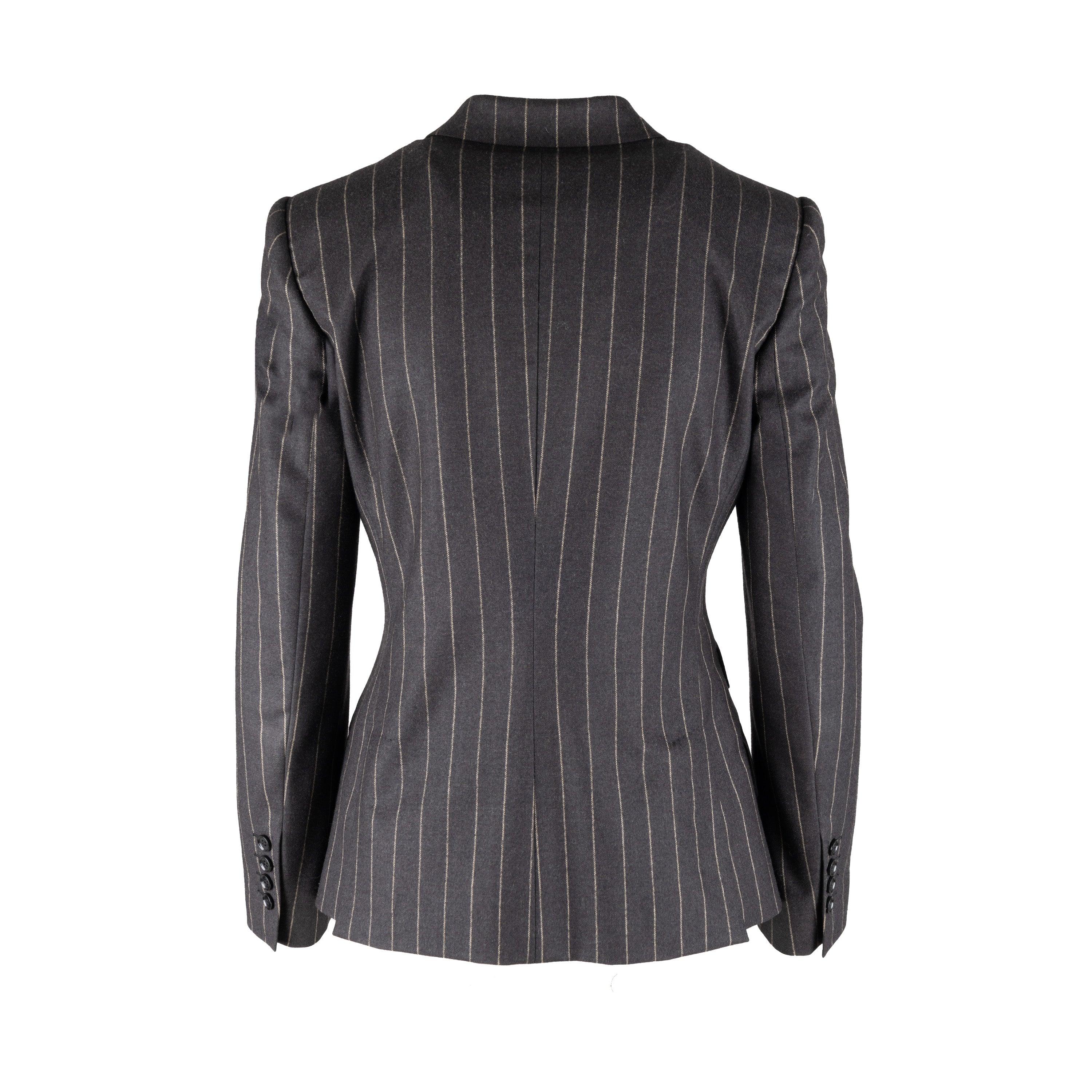 Dolce & Gabbana Turlington Pinstripe Suit - '10s In Excellent Condition For Sale In Milano, IT