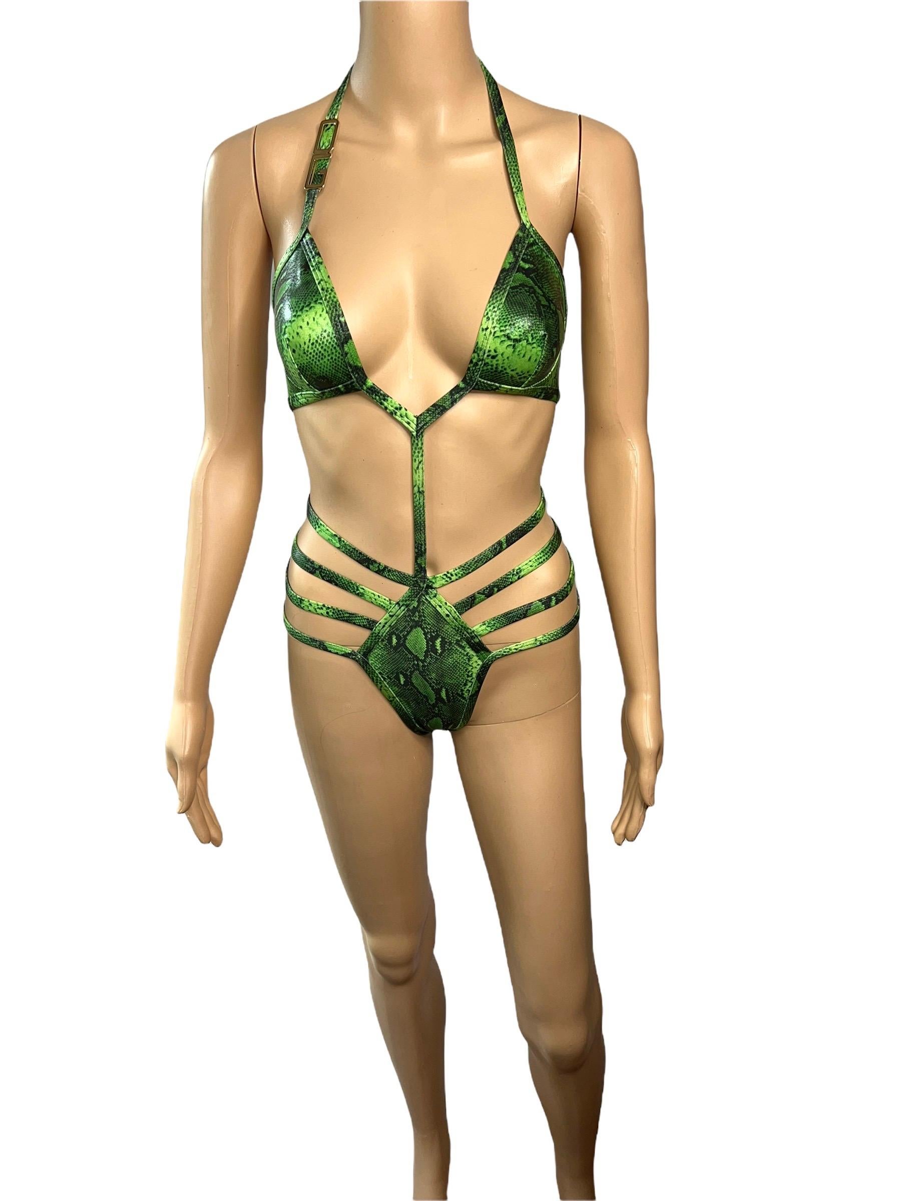 Dolce & Gabbana - Body con logo ritagliato e strappato, costume da bagno monokini, non indossato In condizioni Nuovo in vendita a Naples, FL