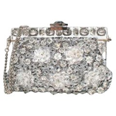 Dolce & Gabbana Vanda small embellished clutch