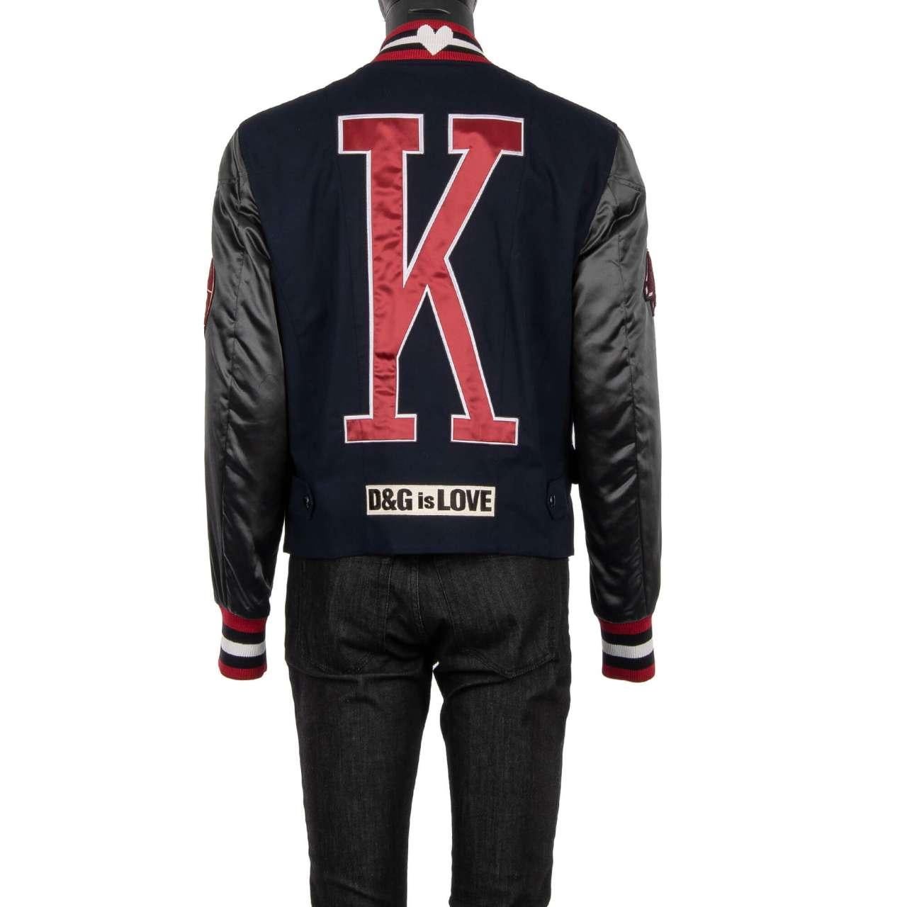 dolce and gabbana varsity jacket