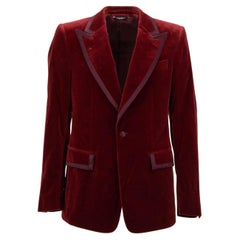 Dolce and Gabbana Virgin Wool Tuxedo Blazer SICILIA Pearls Sequins ...