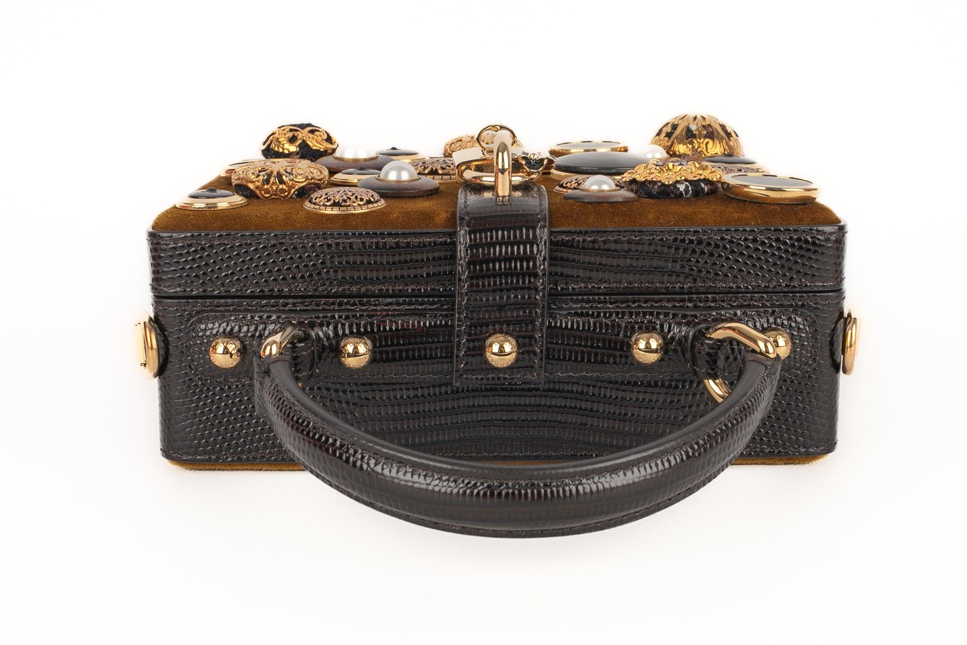 Women's Dolce & Gabbana Velvet Box Bag