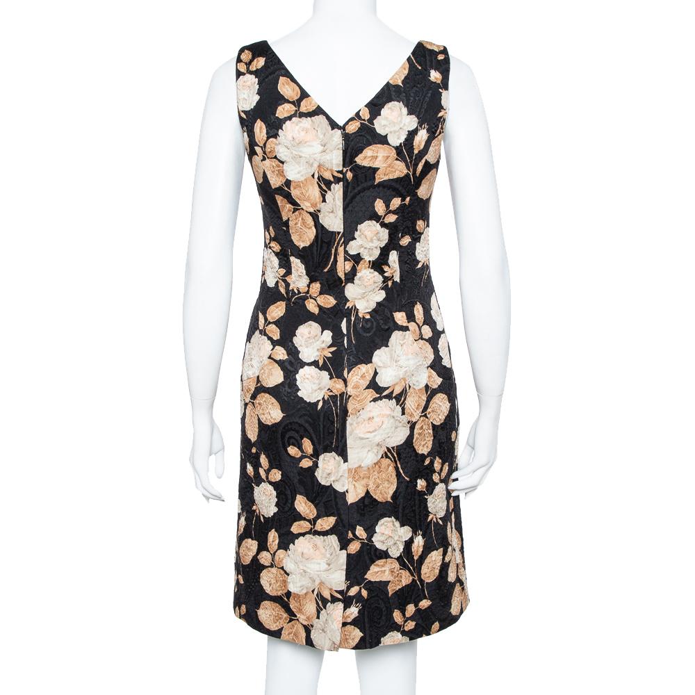 dolce and gabbana jacquard dress