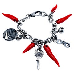 Dolce & Gabbana Vintage Charm Bracelet 2000s