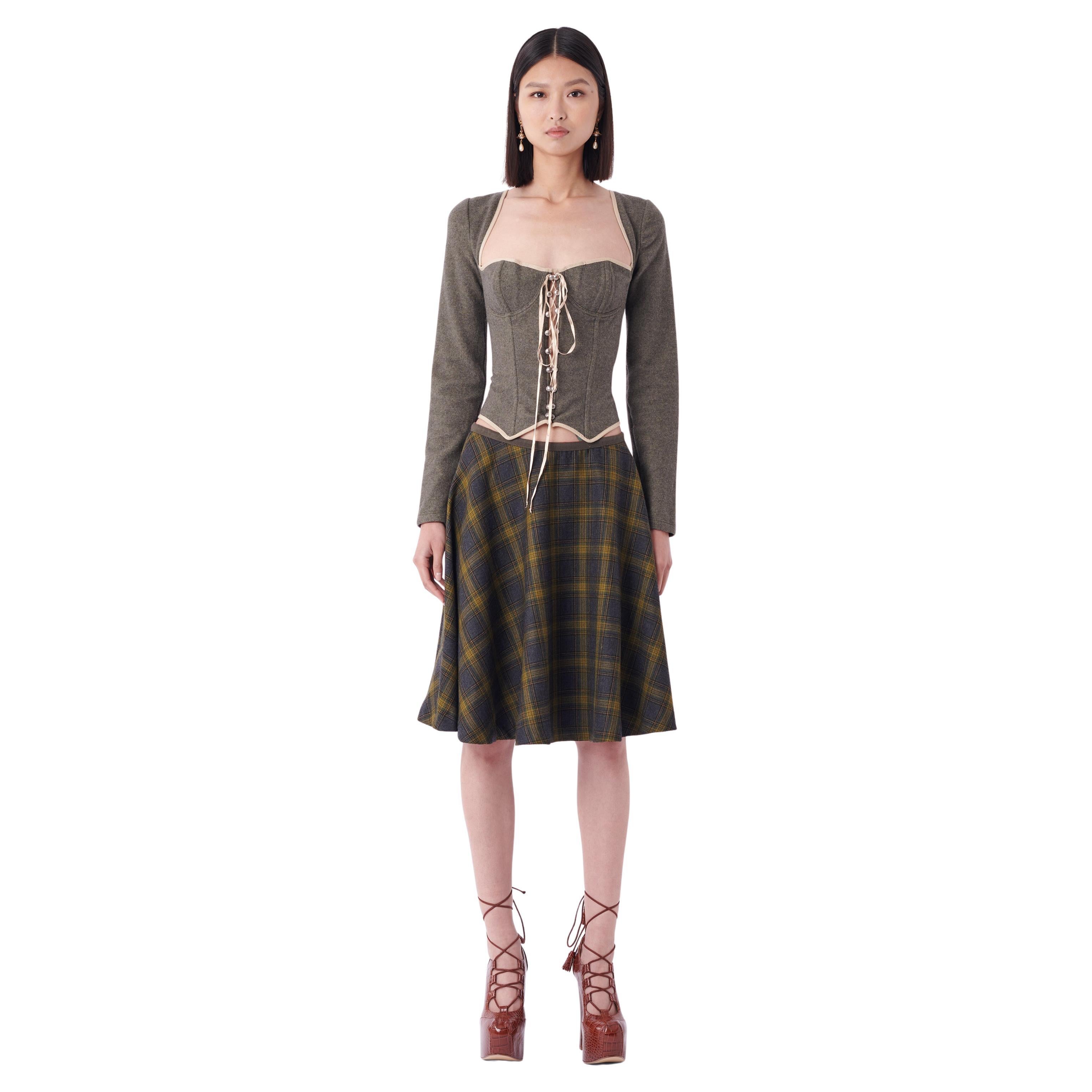 Dolce & Gabbana  Vintage Corset & Skirt Set For Sale