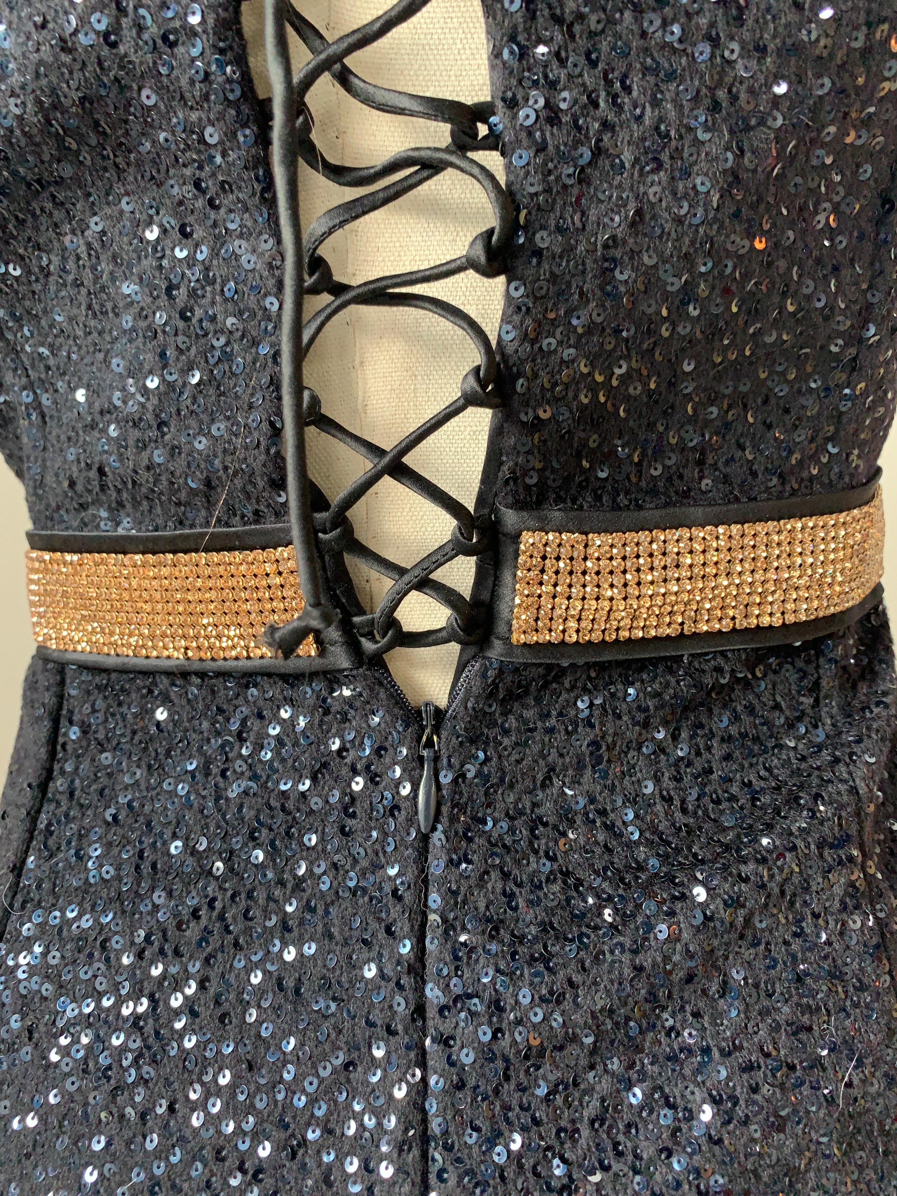 2004 Dolce & Gabbana Runway Helmut Newton Dress Fall 2004 Ready-to-Wear For Sale 10