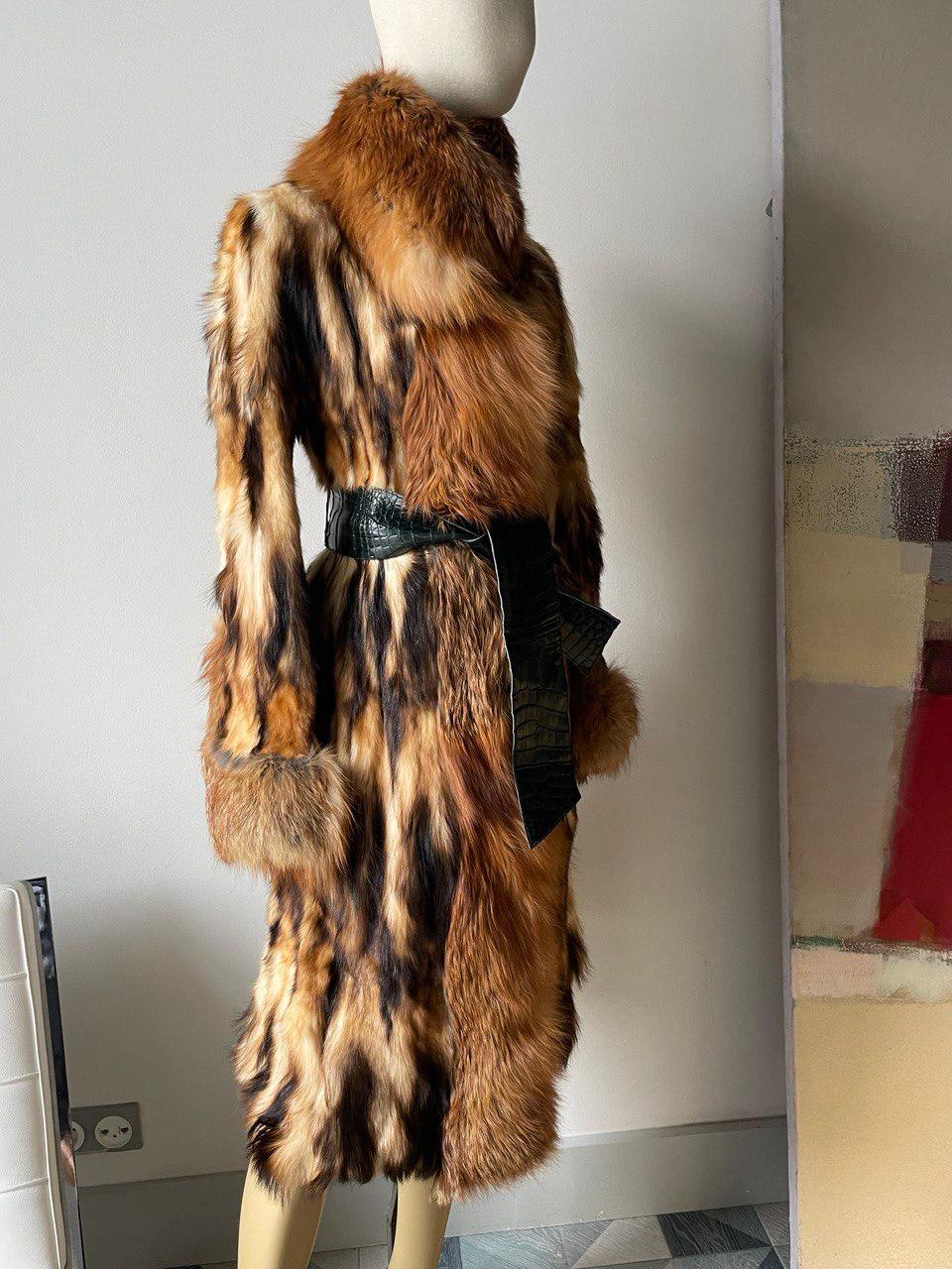 Dolce & Gabbana vintage fur coat For Sale 8