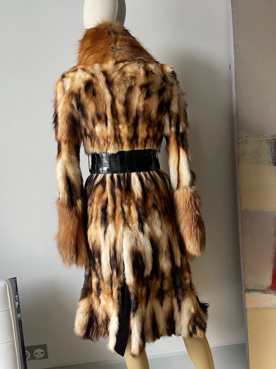 Dolce & Gabbana vintage fur coat For Sale 11