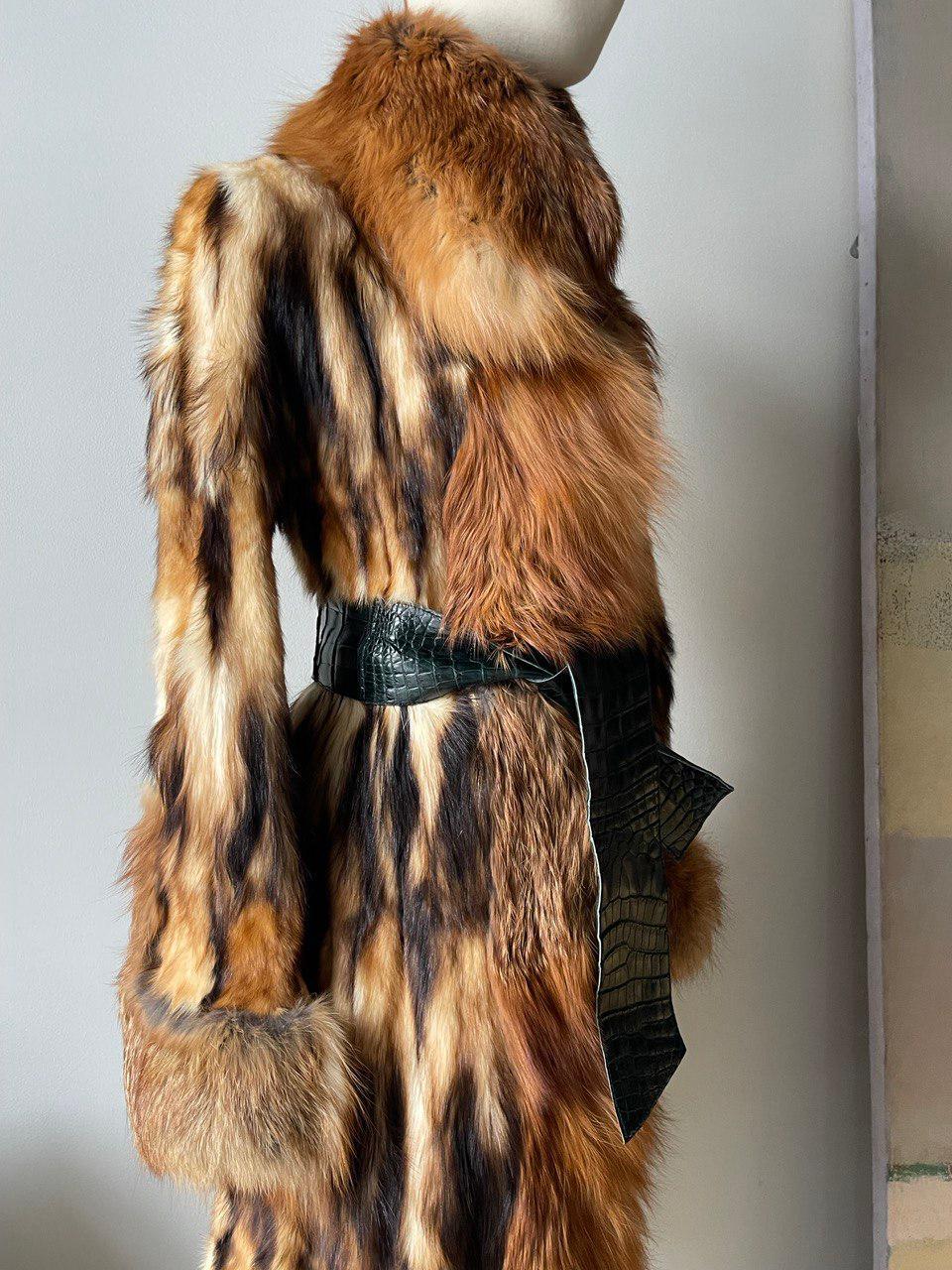Dolce & Gabbana vintage fur coat For Sale 1