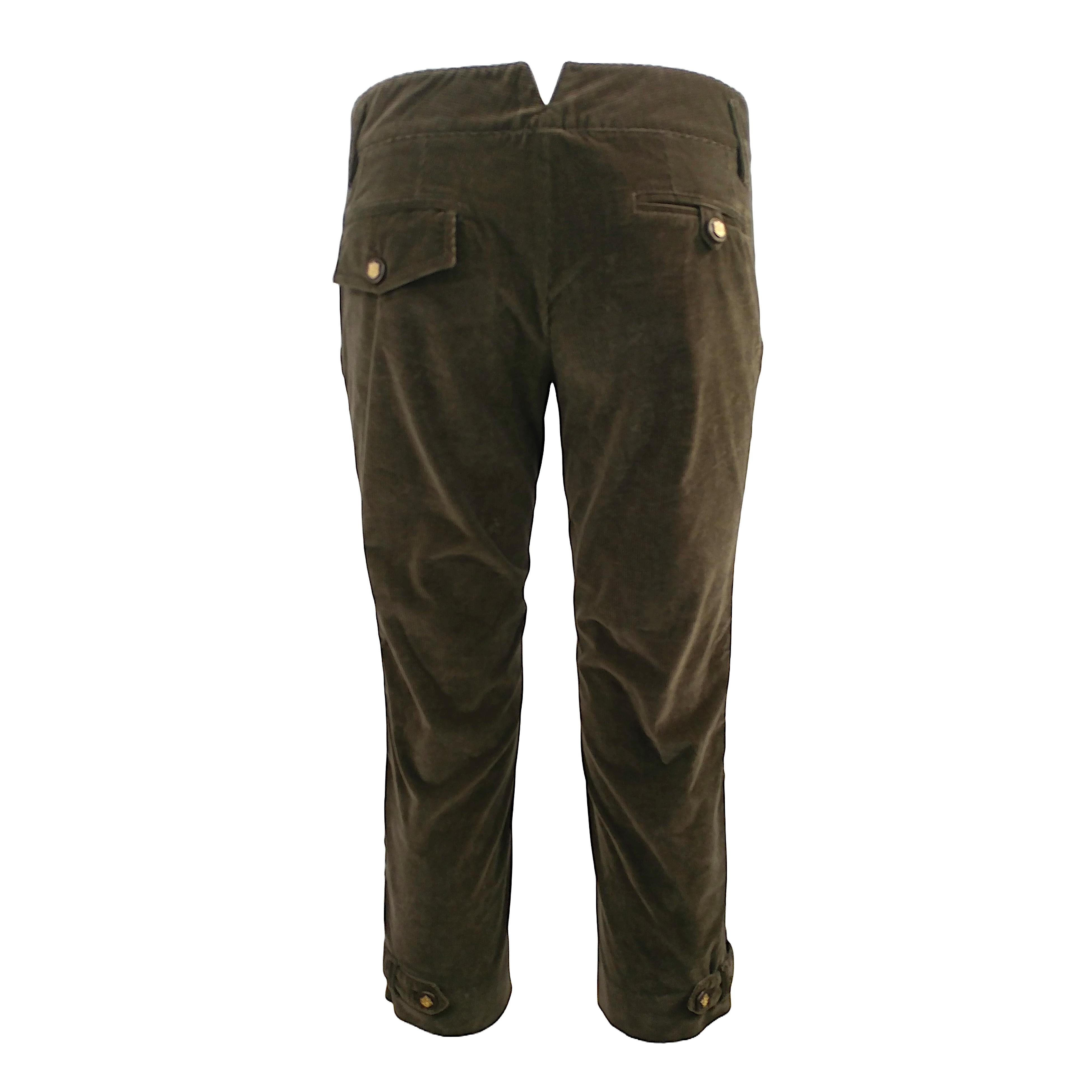 Geggamoja® Cargo-Style Sweat Pants in Organic Cotton - MOSS GREEN – Danish  Woolen Delight