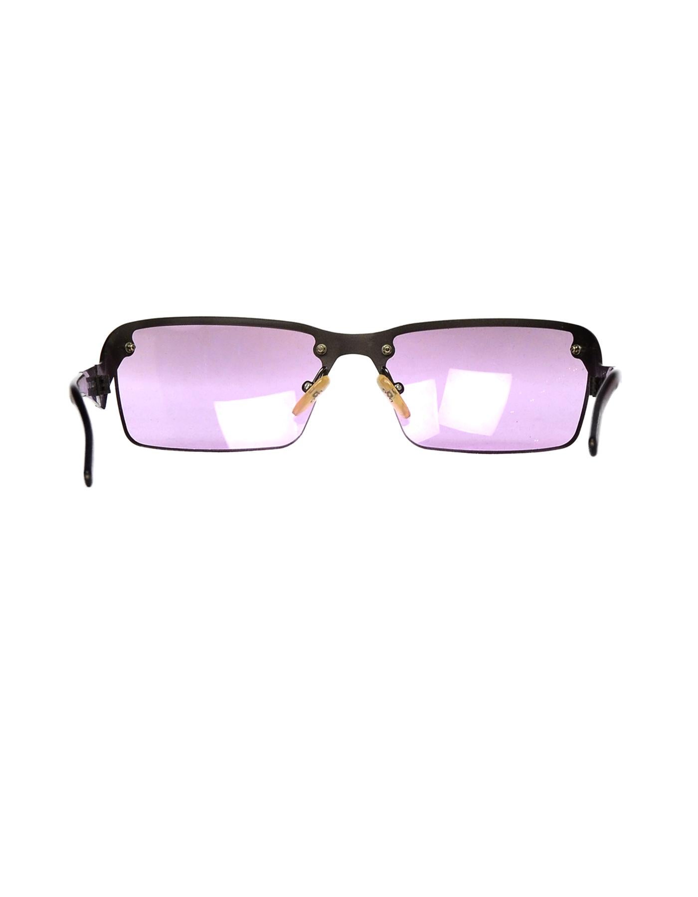 Women's Dolce & Gabbana Vintage Purple Lens Sunglasses