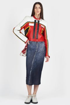 Dolce & Gabbana Vintage S/S 2001 Runway Leather Biker Jacket