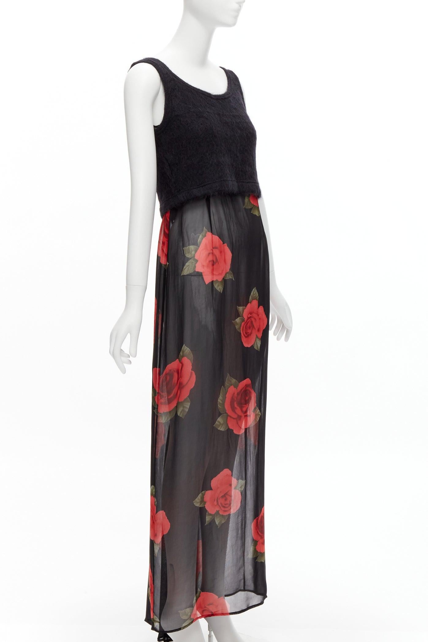 vestito dolce e gabbana rose
