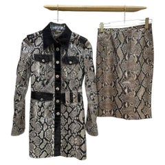 Dolce & Gabbana Vintage SS 2005 Jacket Skirt Suit Set IT 38