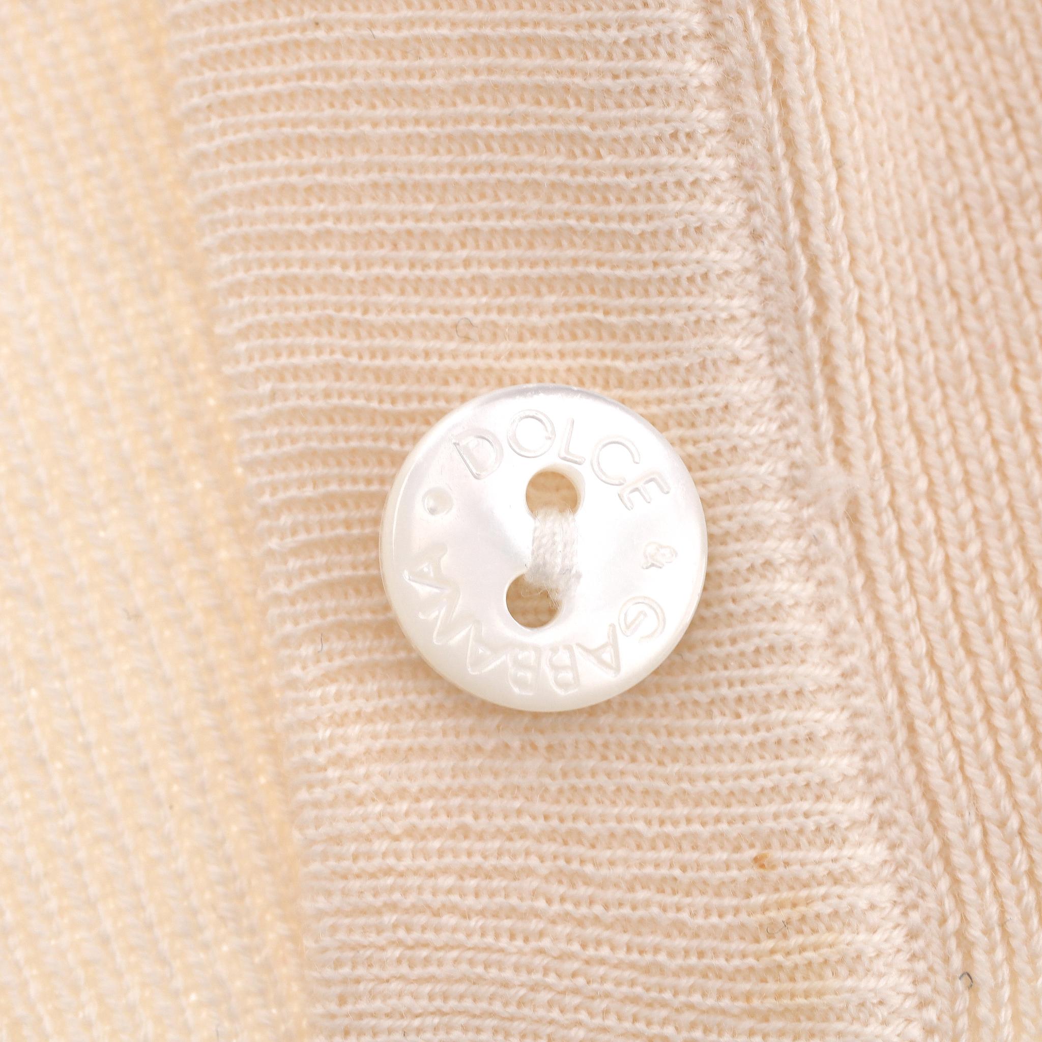 Donna Cardigan in lana vergine di Dolce & Gabbana in vendita