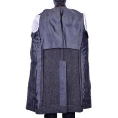 Dolce & Gabbana - Virgin Wool Coat Brown Gray 46