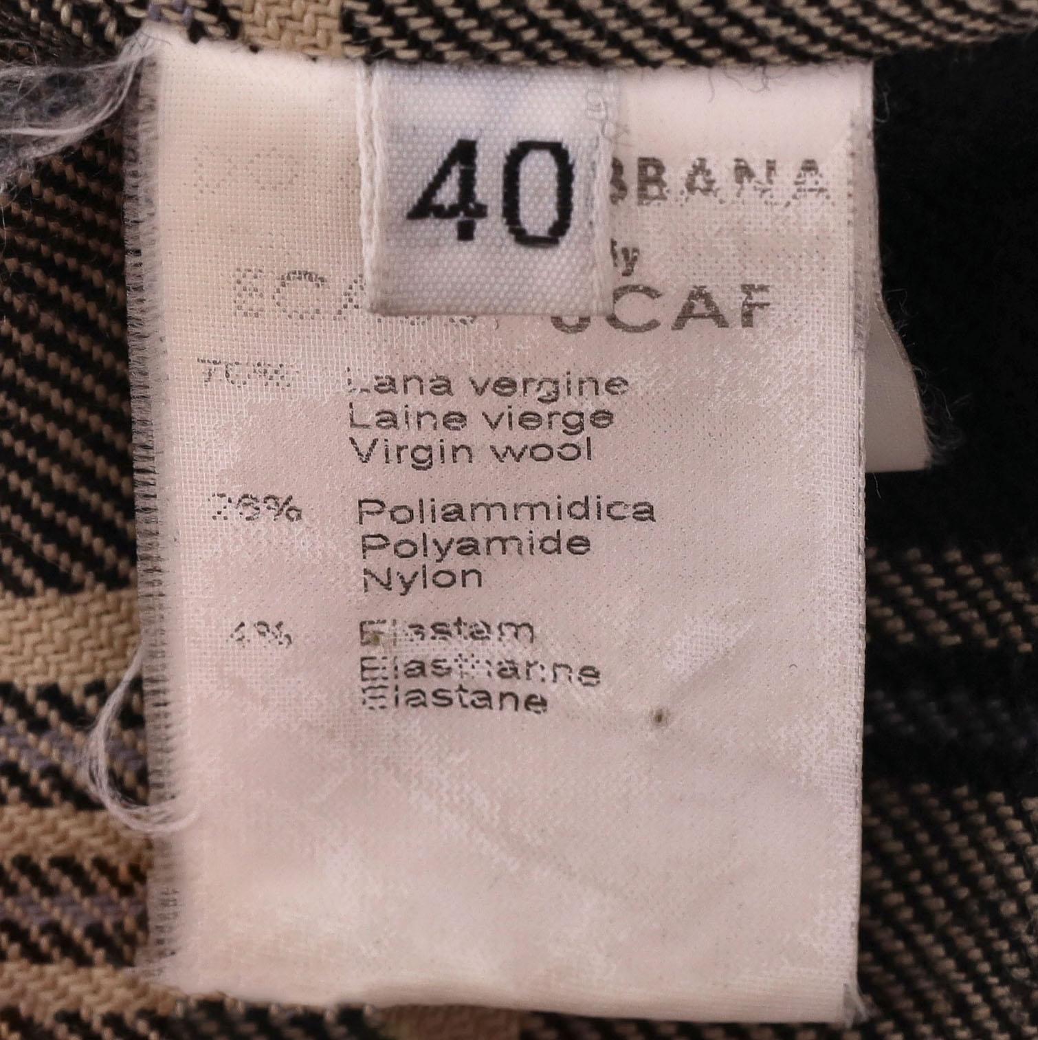 Dolce & Gabbana Virgin Wool Duffle Coat For Sale 2