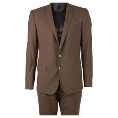 Dolce & Gabbana - Virgin Wool Suit MARTINI Brown 48 38 M