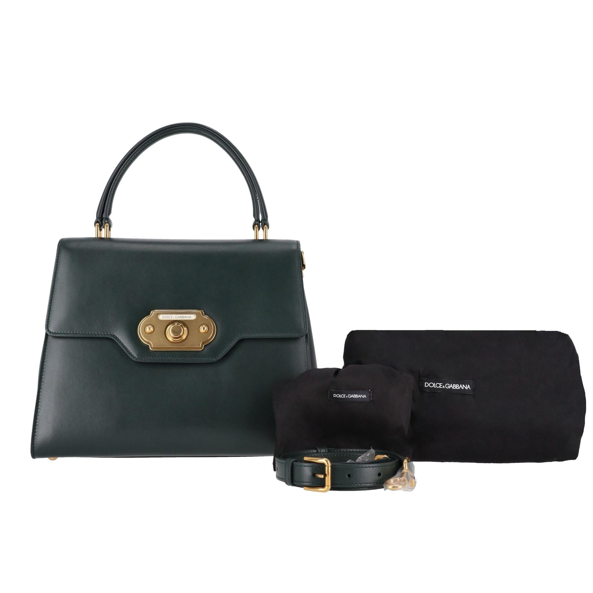 Dolce & Gabbana Welcome Leather Handbag 5