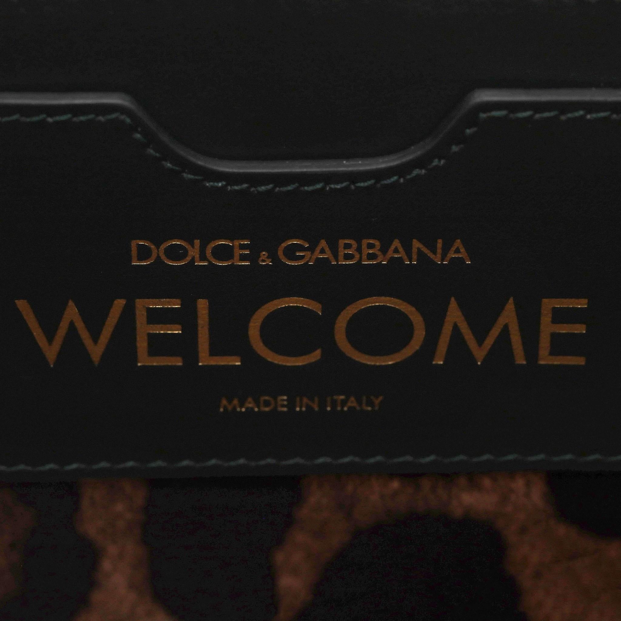 Dolce & Gabbana Welcome Leather Handbag 7