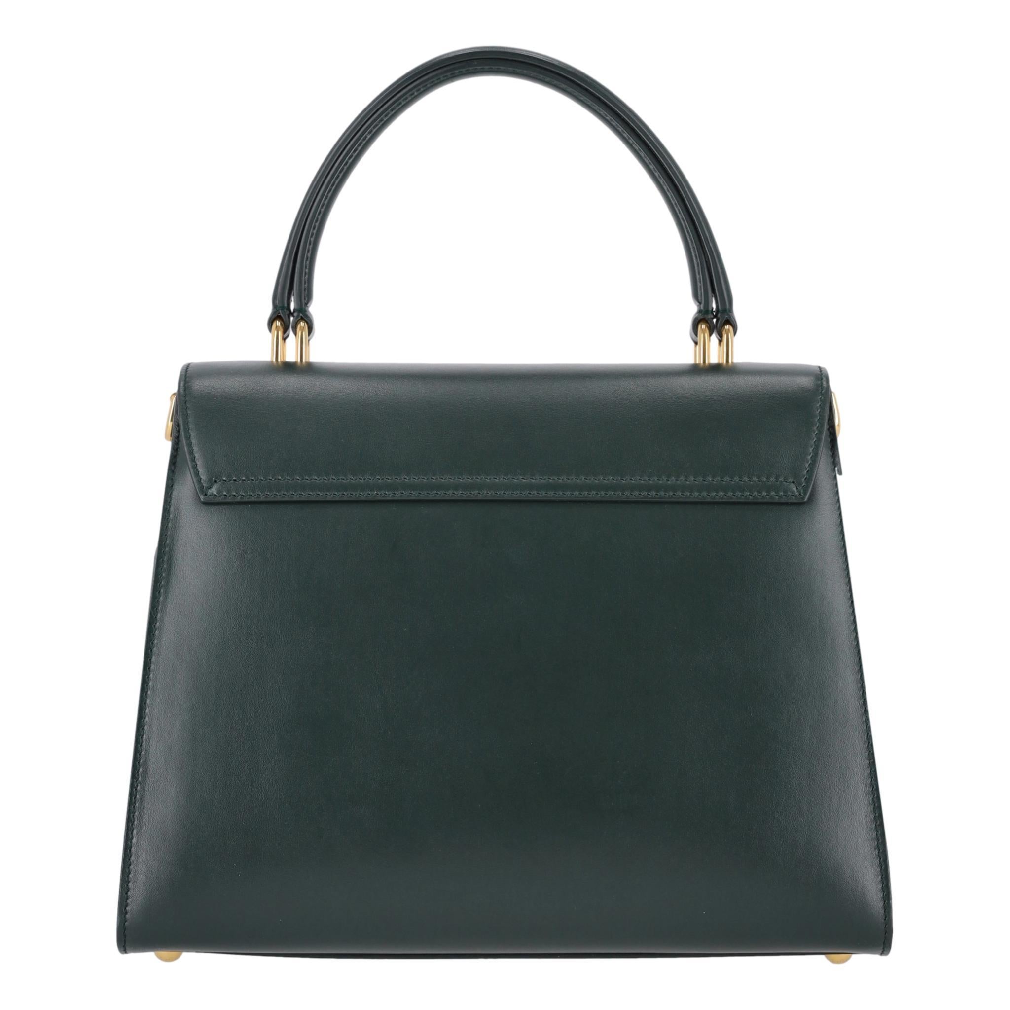 Women's Dolce & Gabbana Welcome Leather Handbag