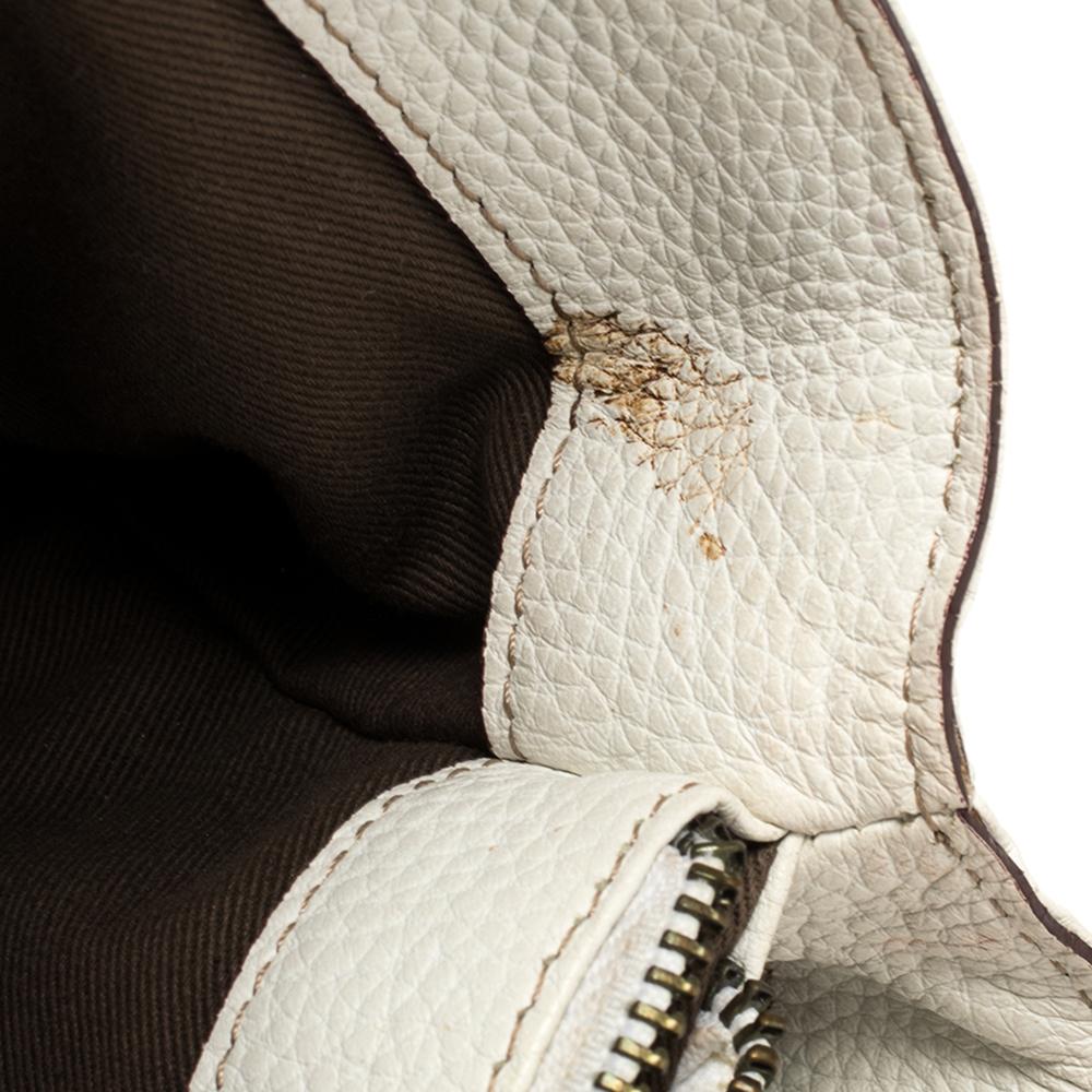 Dolce & Gabbana - Sacoche en cuir et tissu imprimé animal blanc/marron Pour femmes en vente