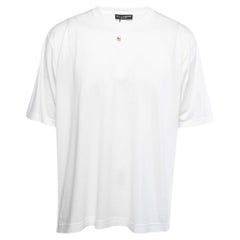 Dolce
Gabbana White Cotton Logo Pearl Detail Crew Neck T-Shirt XXL Dolce
Gabbana White Cotton Logo Pearl Detail Crew Neck T-Shirt XXL