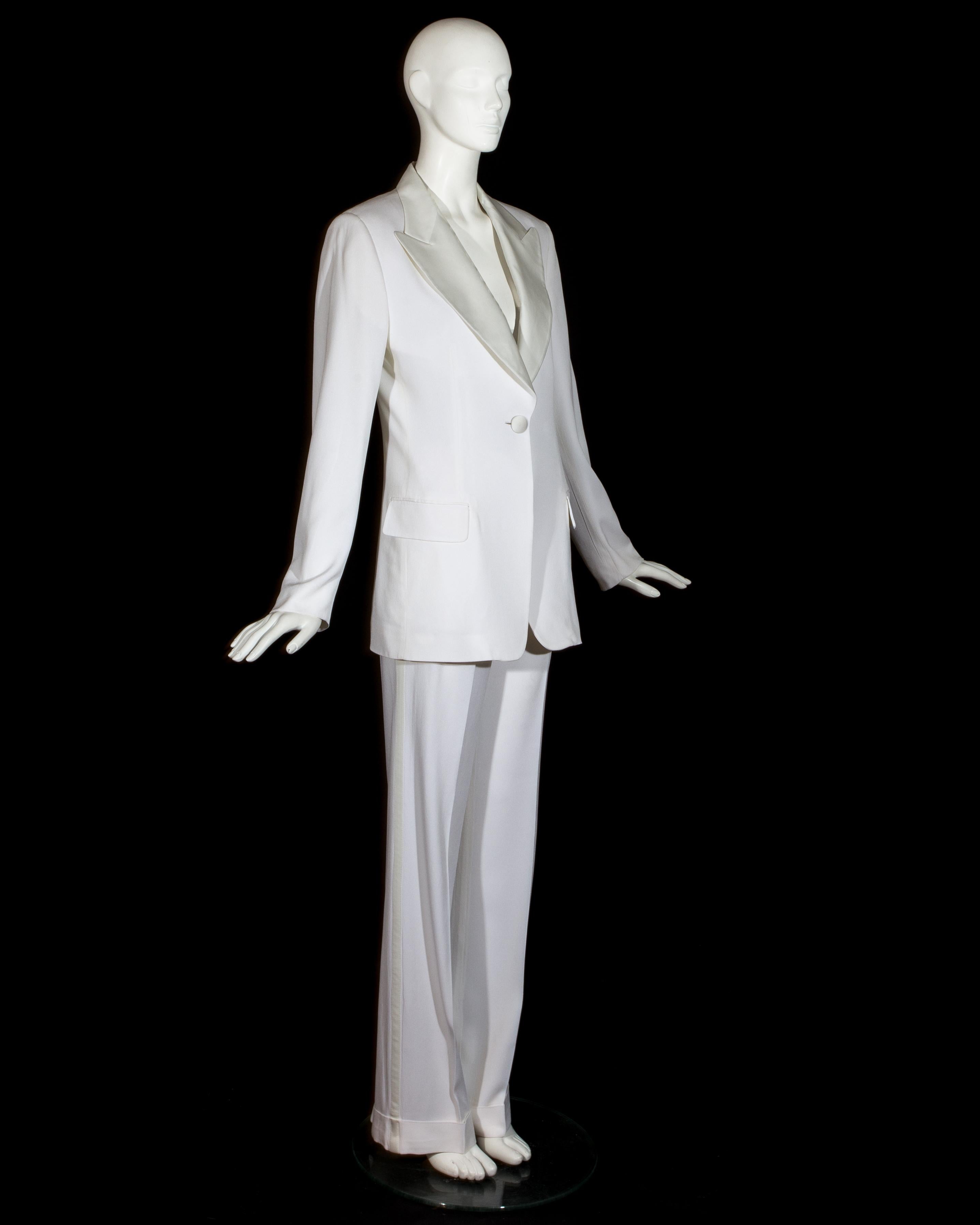 bianca jagger white suit