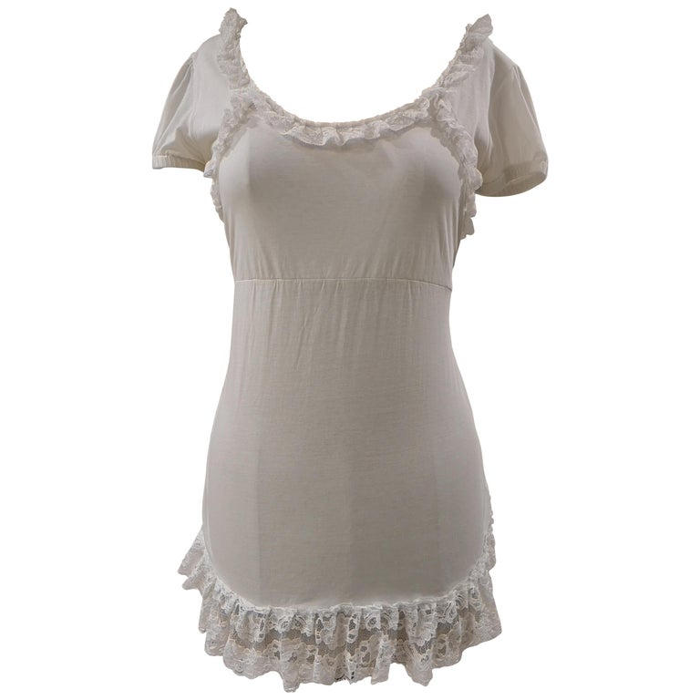 Dolce & Gabbana White Cotton Crewneck Short Sleeve T-Shirt main image 1