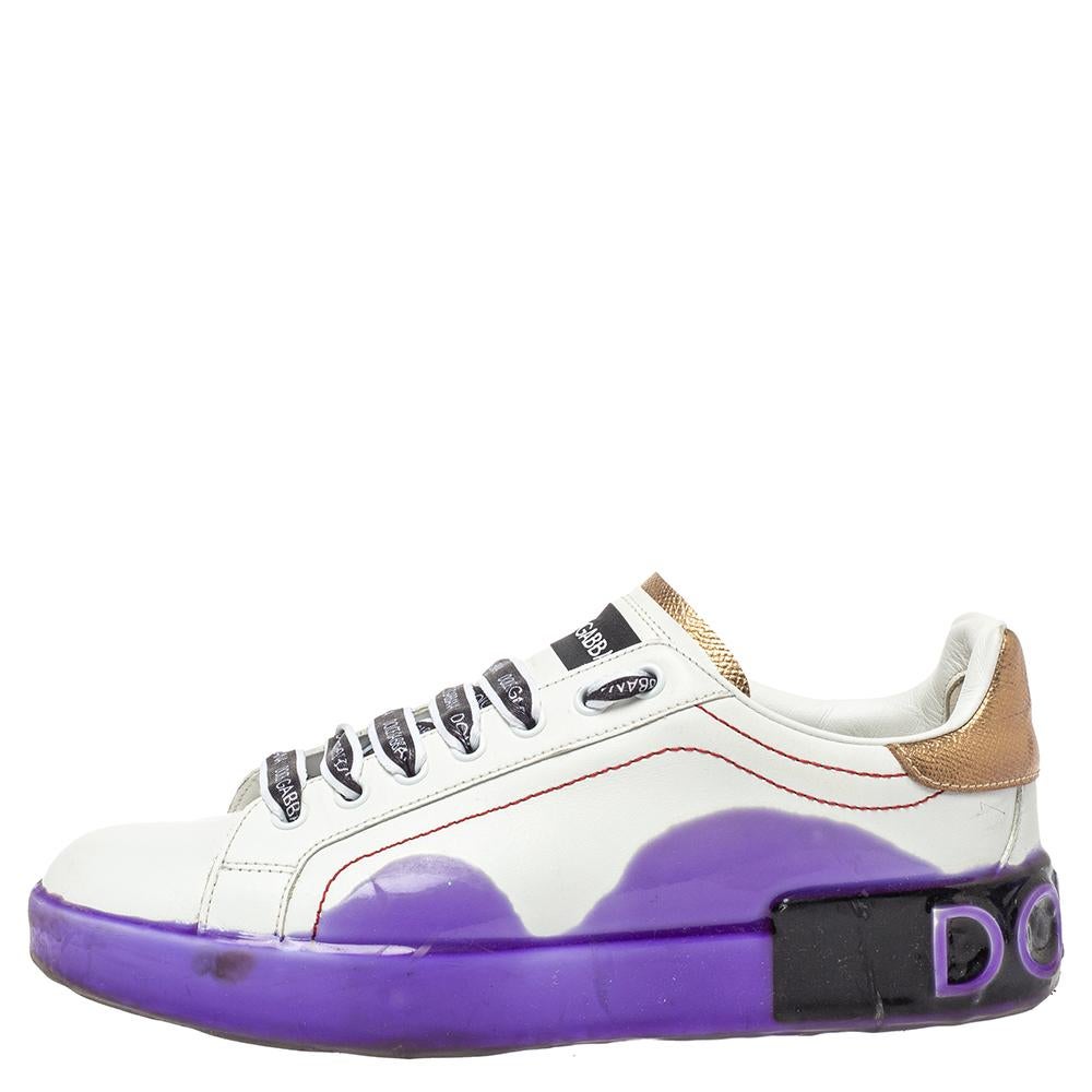 dolce gabbana purple sneakers