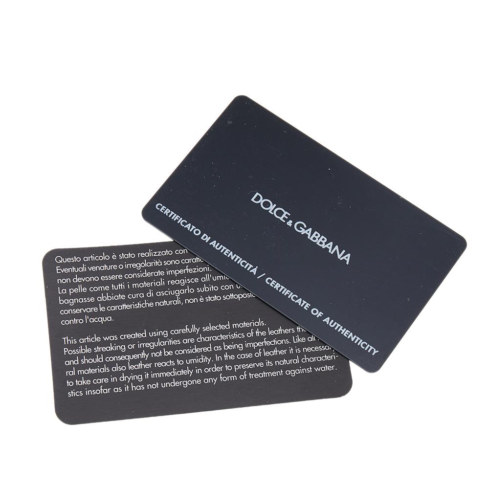 Dolce & Gabbana Umhängetasche aus weißem Leder 1