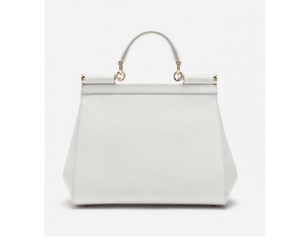 white dg bag