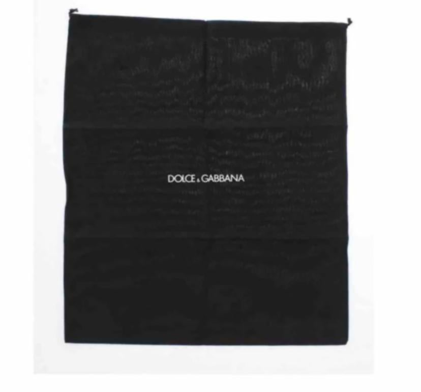 Dolce & Gabbana White Multicolor Cotton Montecarlo Toiletry Bag Purse Clutch 4