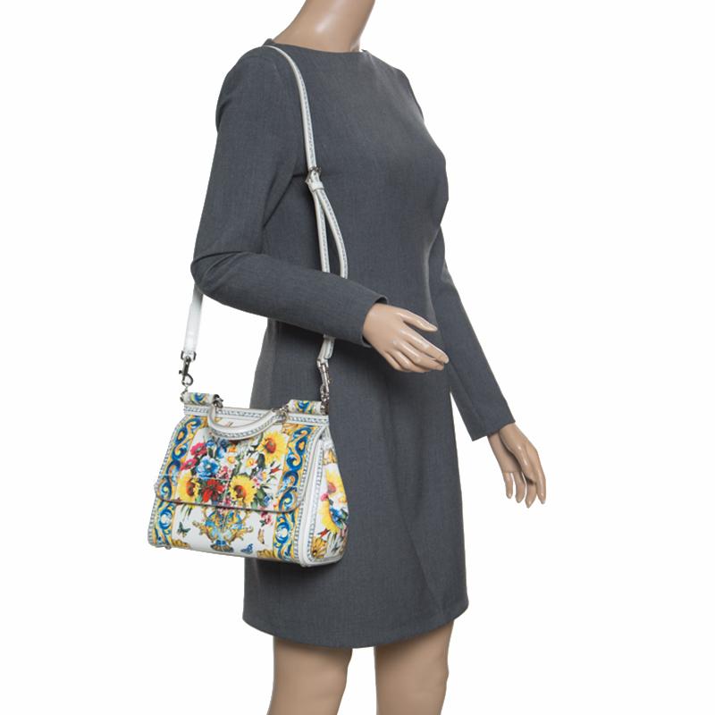 dolce and gabbana sicily bag floral