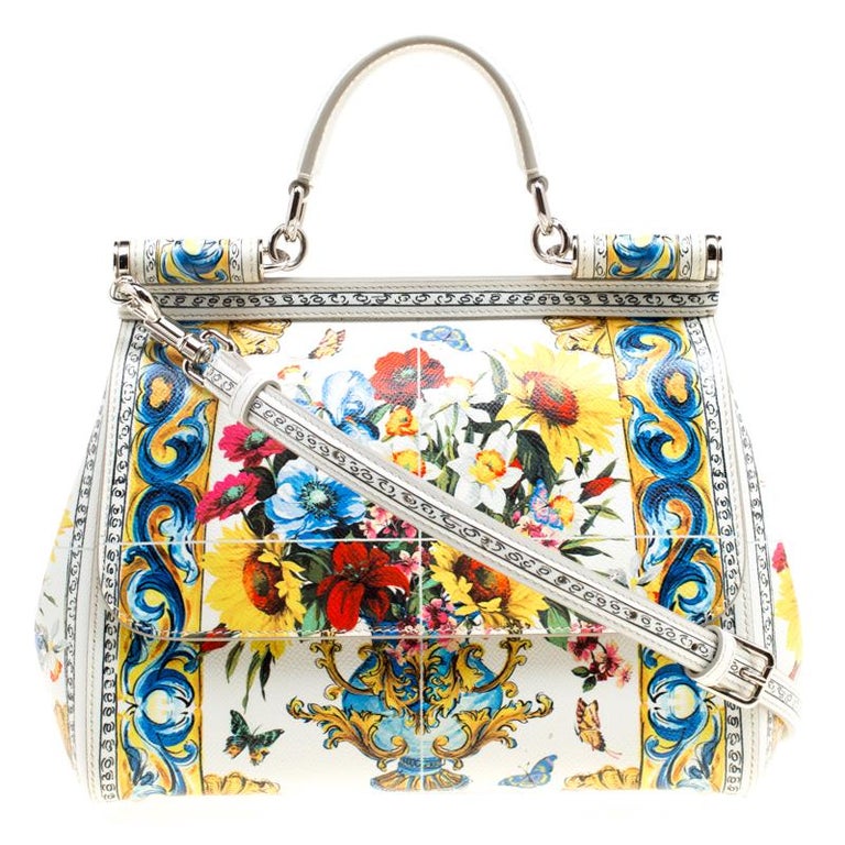 Miss Sicily Dolce And Gabbana Floral Print Dolce And Gabbana Miss