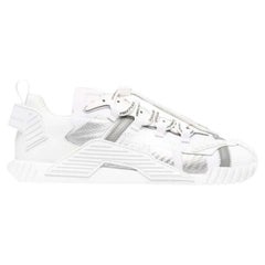 Dolce & Gabbana White NS1 Sneakers Size EU 44