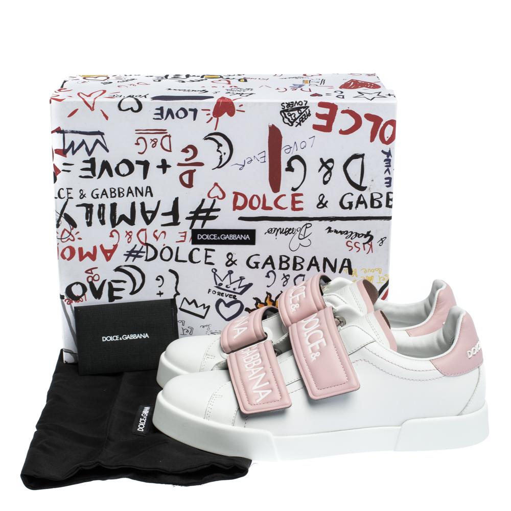 dolce and gabbana velcro sneakers
